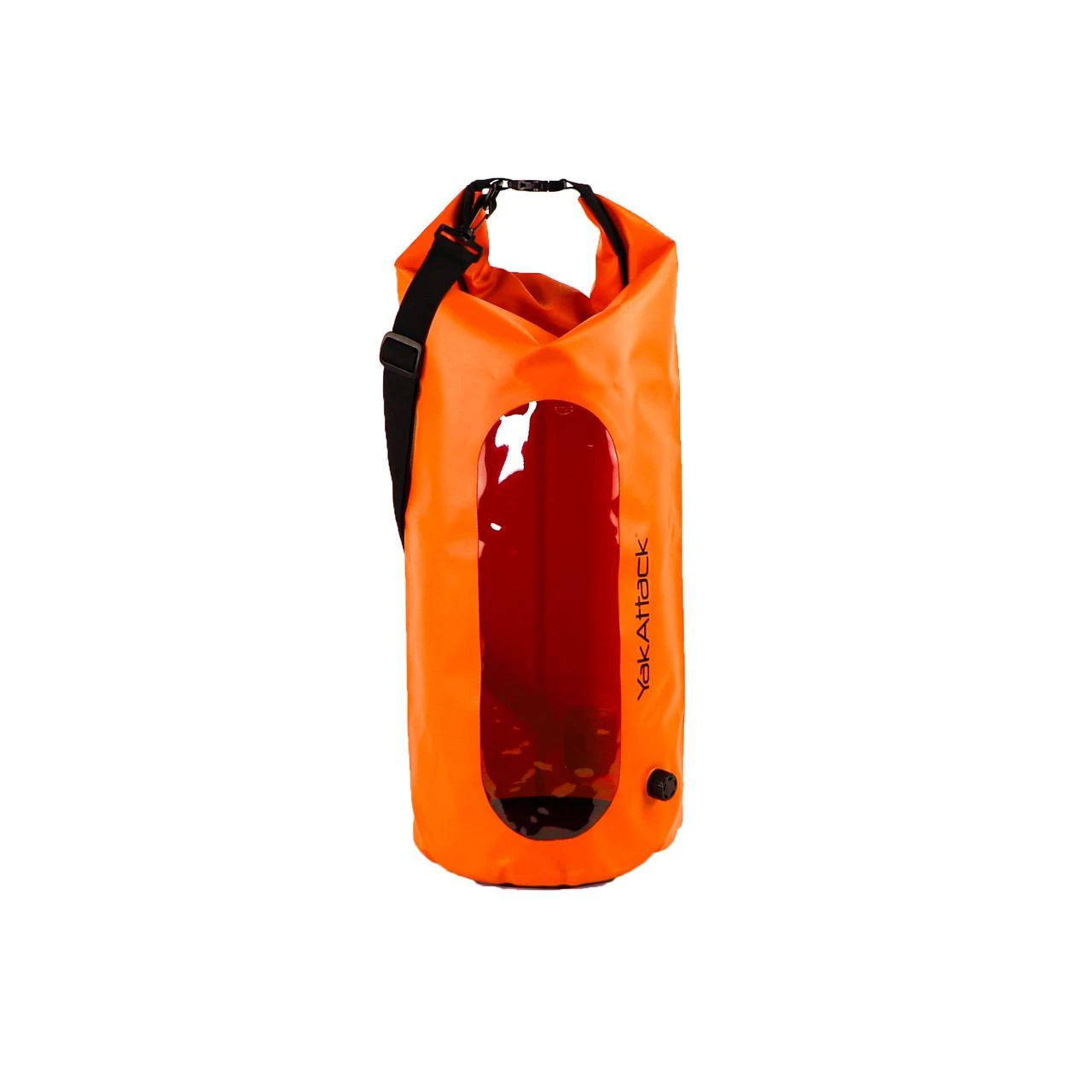 YakAttack 30L Roll-Top Drybag with Air Valve - Orange
