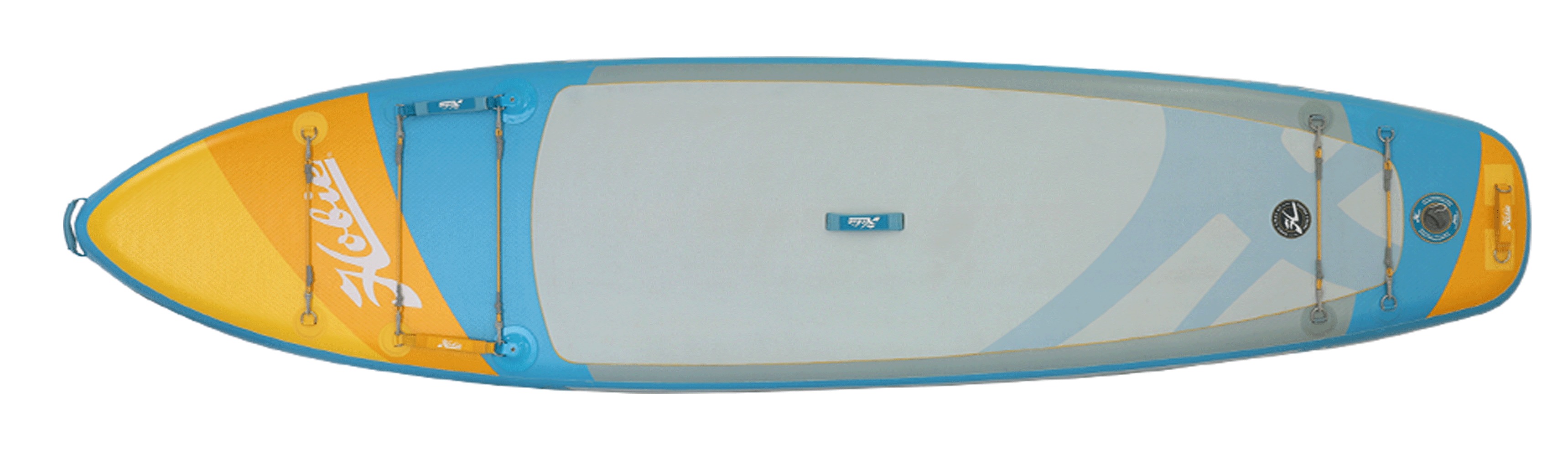 hobie all around 11 blue yellow gray