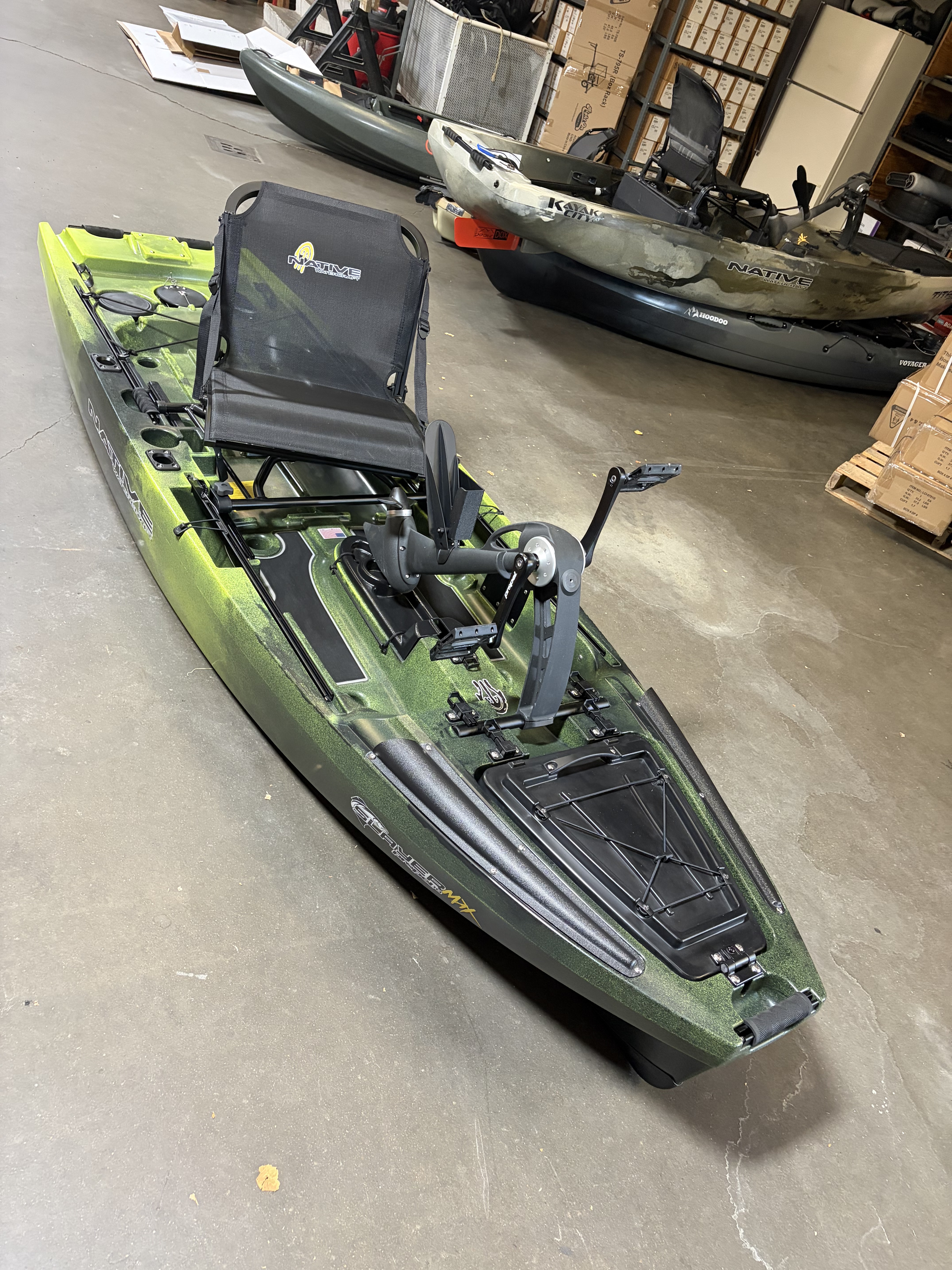 Used Native Slayer Max 10 Gator Green